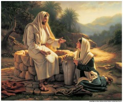 Jesus And  The Samaritan Woman