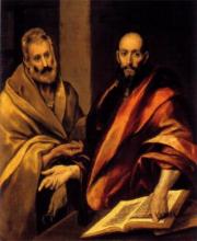 El Greco, The Holy Apostles Peter and Paul