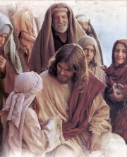 Jesus Christ with people